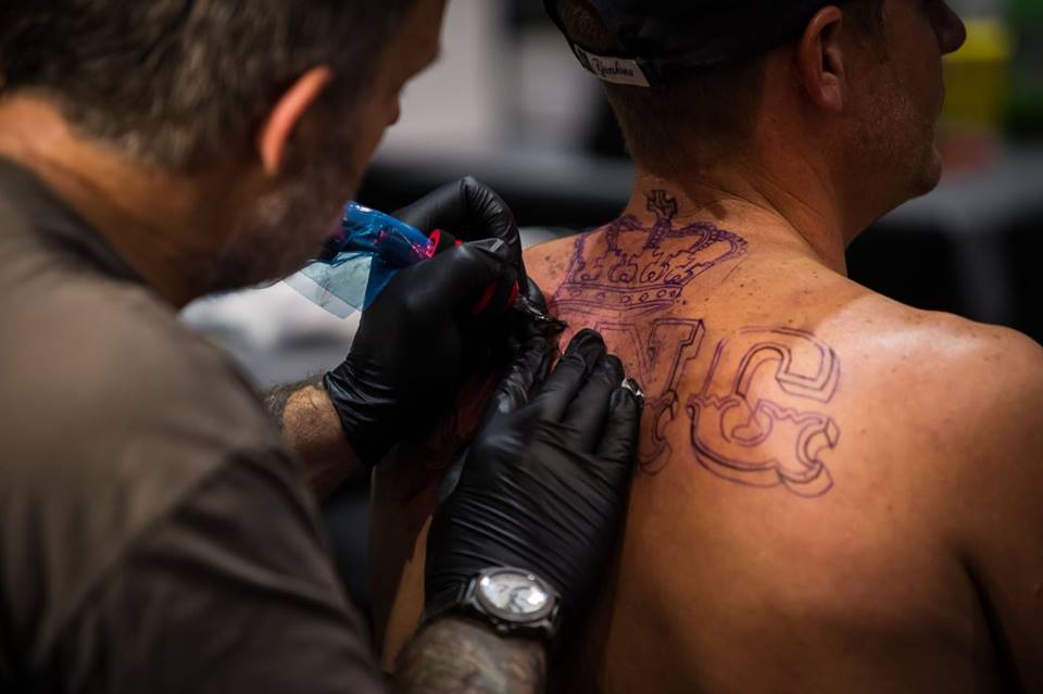 The Raleigh Tattoo Festival at Ray Price Capital City Bikefest featured tattoo artists raising money for the charities USO of N.C. and U.S. Veterans Corps.