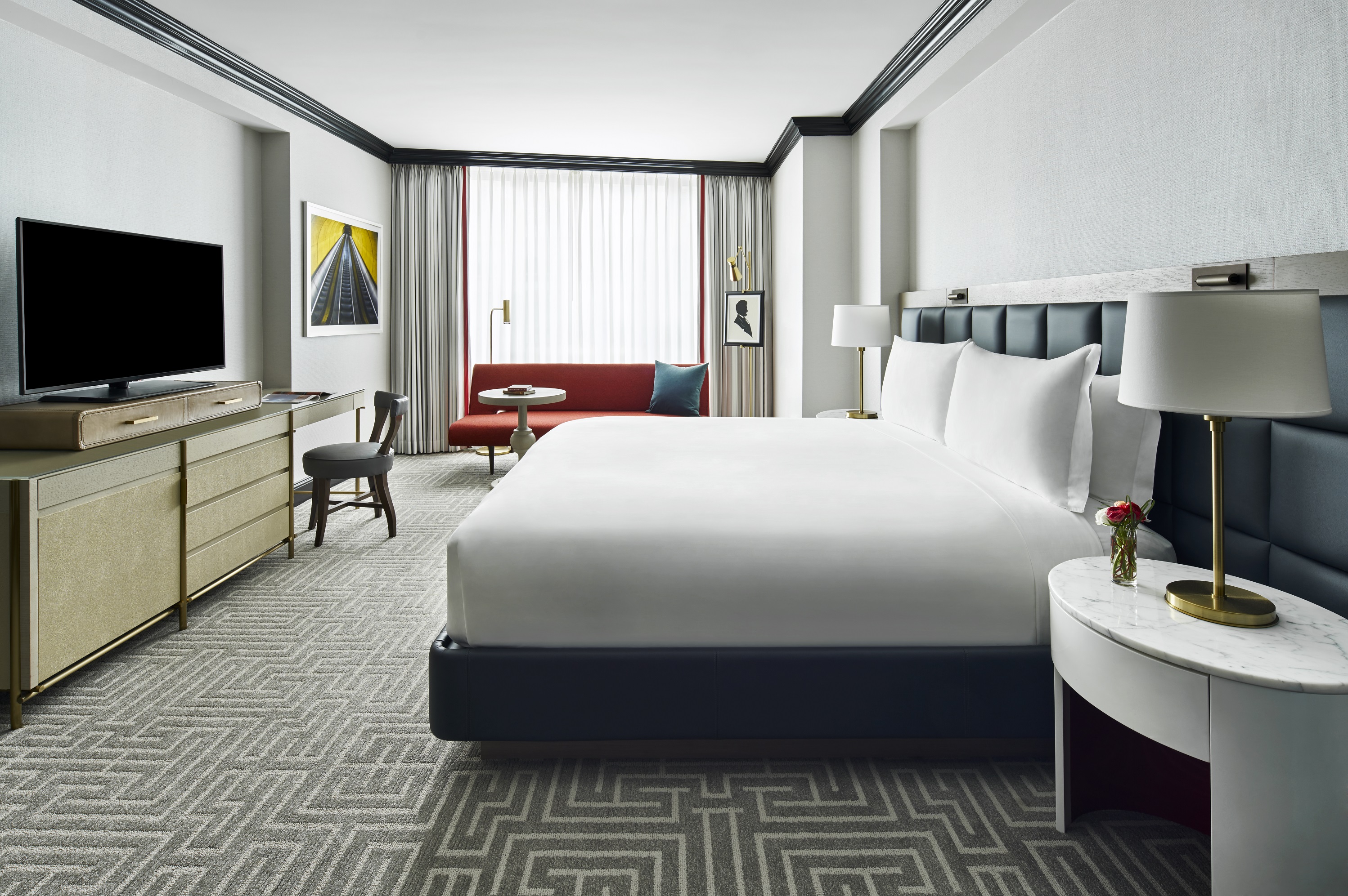 Newly designed accommodations at The Ritz-Carlton, Washington, D.C.