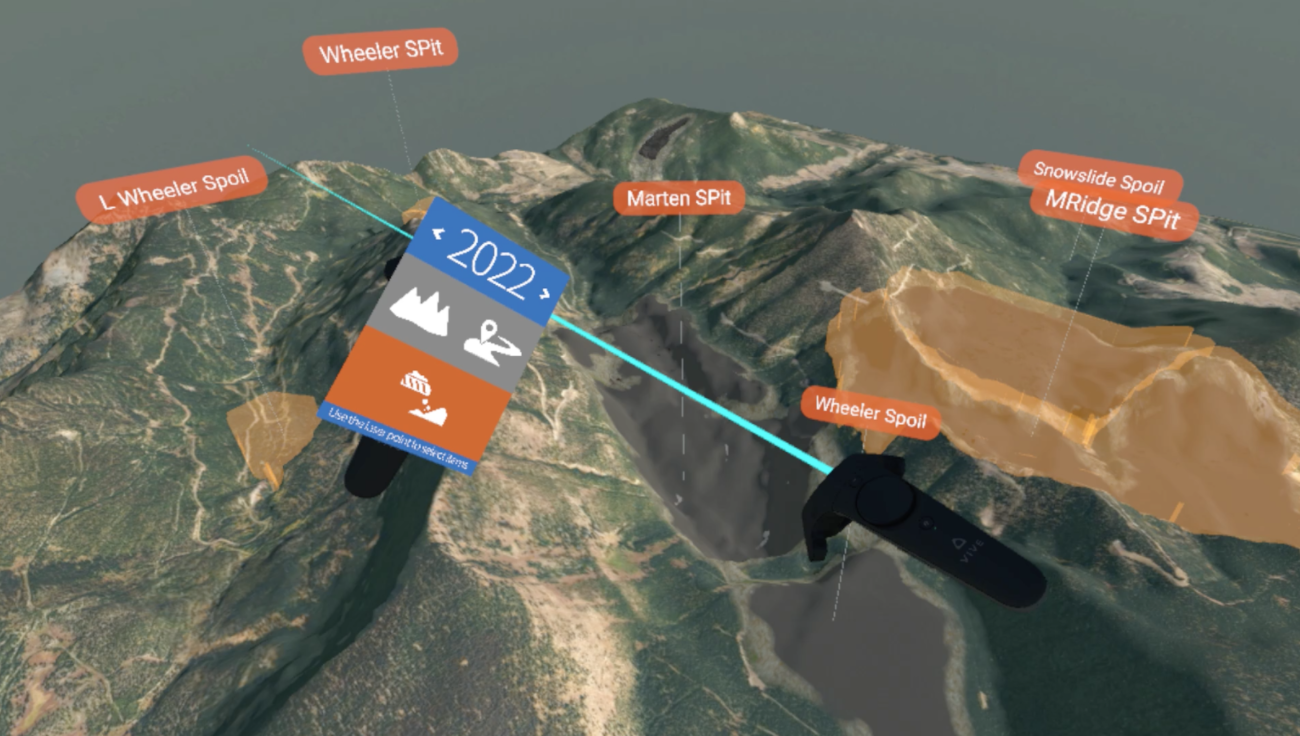 MineLifeVR Virtual Reality Mine Plan Visualization Software