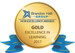 2017 Brandon Hall Group Gold Excellence in Learning