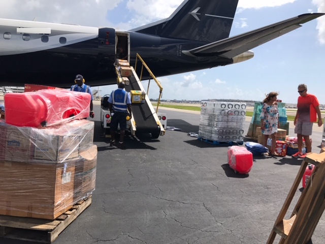 loading supplies