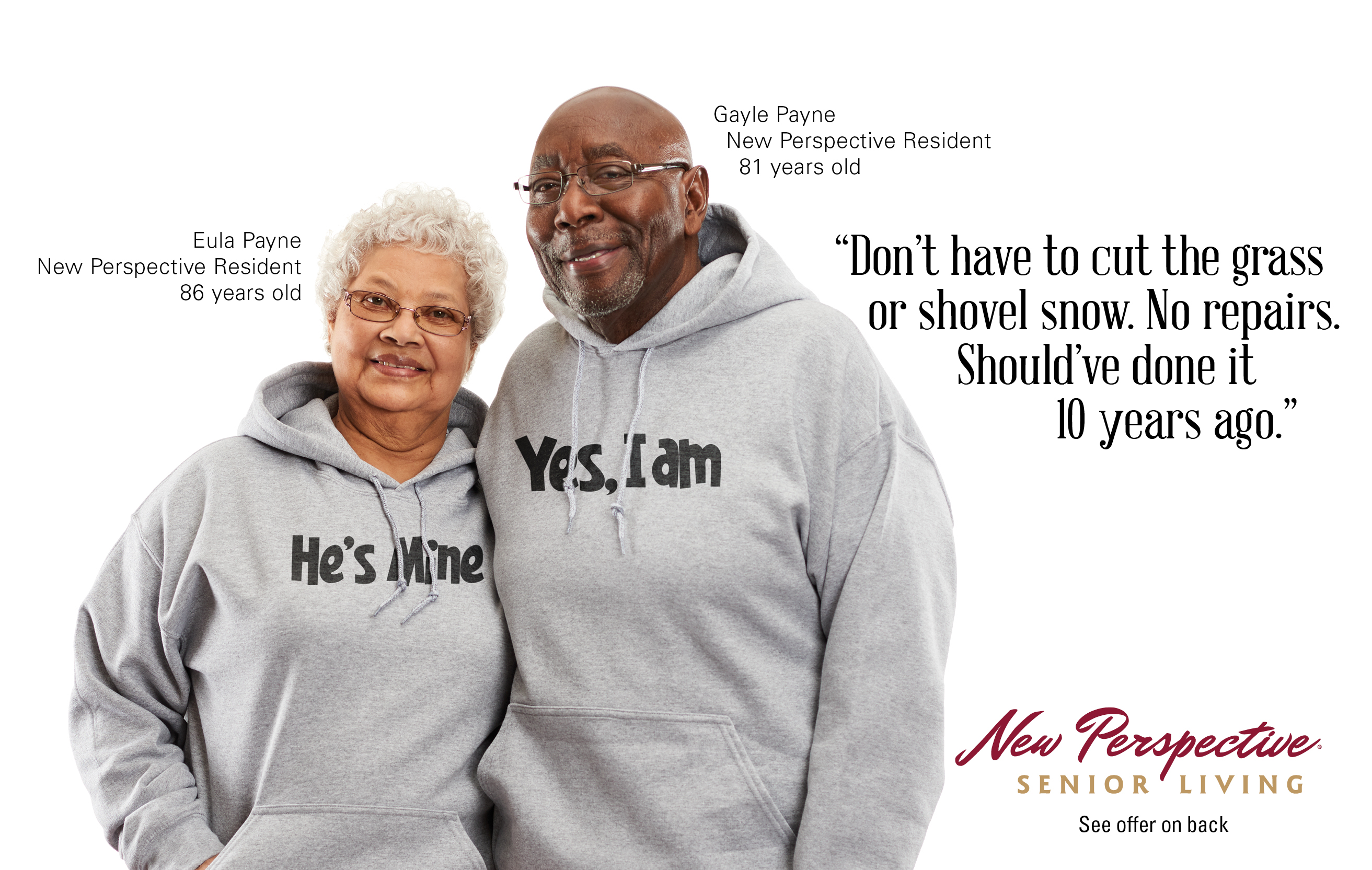New Perspective Senior Living Campaign Showcases Actual Residents