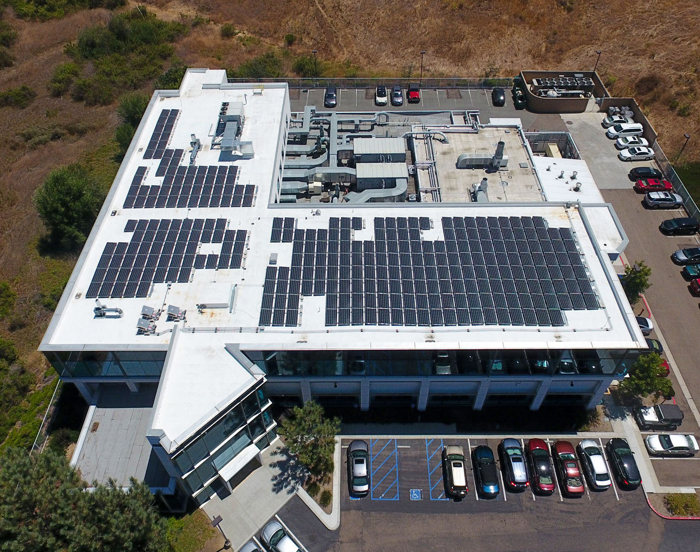 According to the EPA, Ferring Research Institute’s new solar system will save the equivalent of annual greenhouse gas emissions from 213,564 miles driven by an average passenger vehicle.