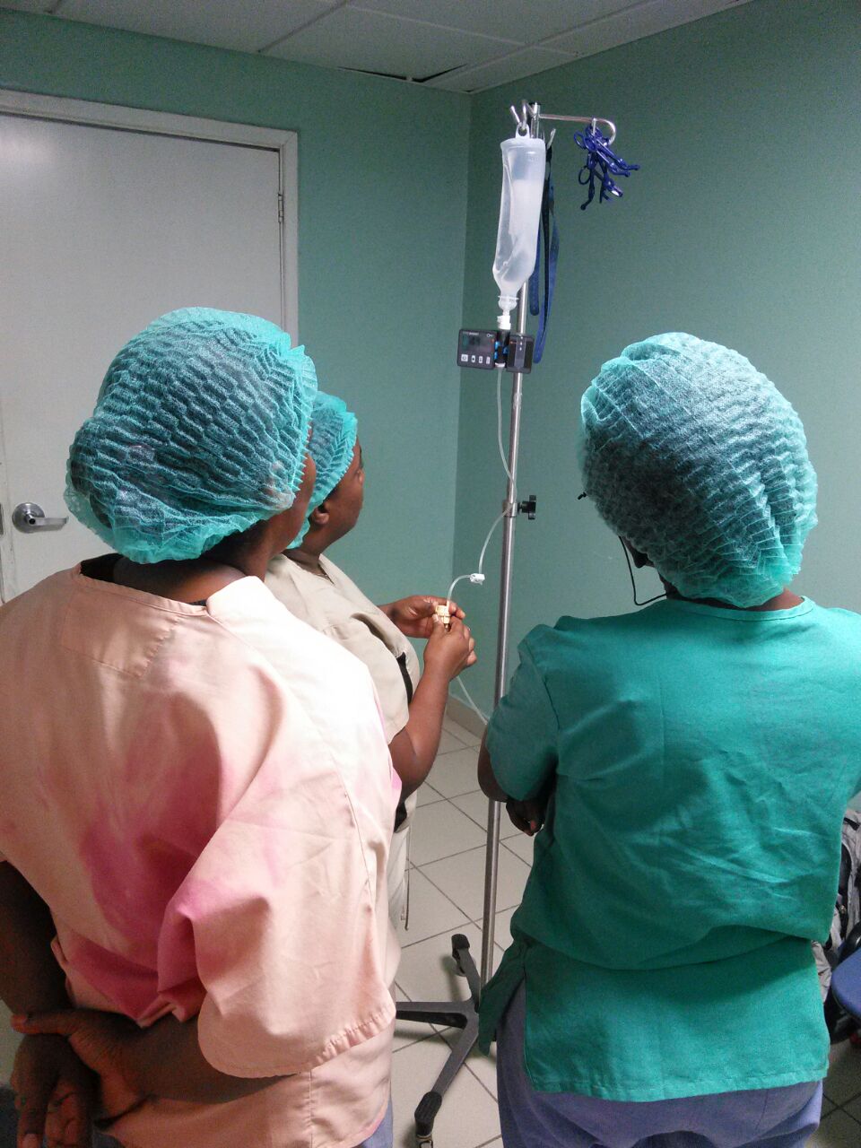 Nurses in Haiti Work with DripAssist