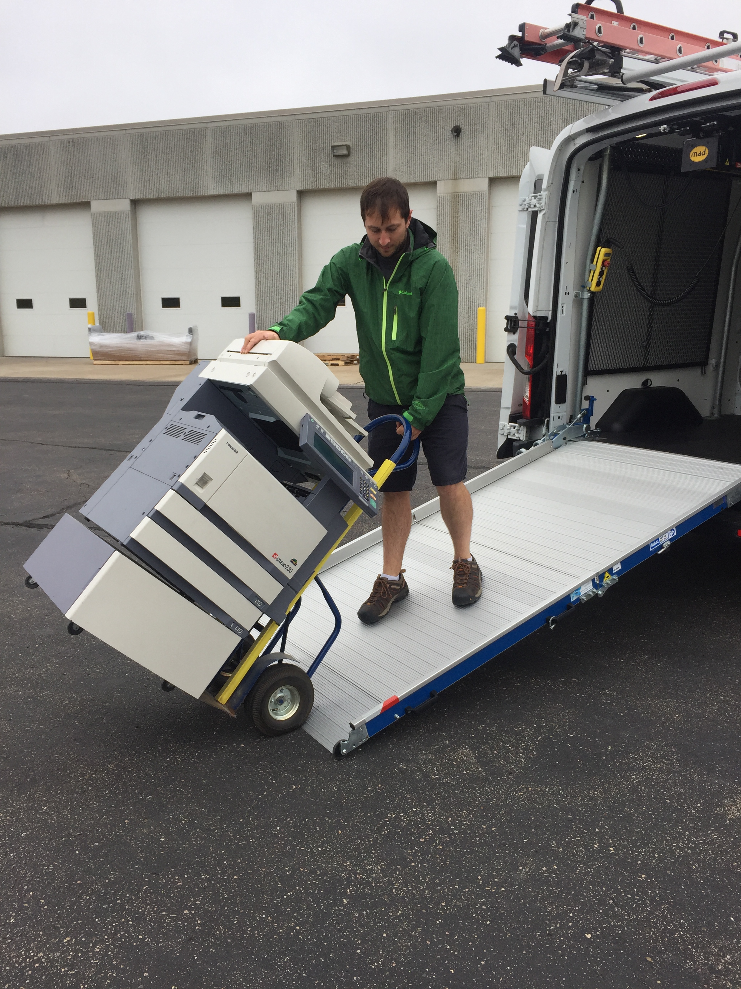WM System Loading Ramps come in two-panel configurations in lengths of between 98 and 128 inches, and three-panel configurations in lengths of up to 16 feet.