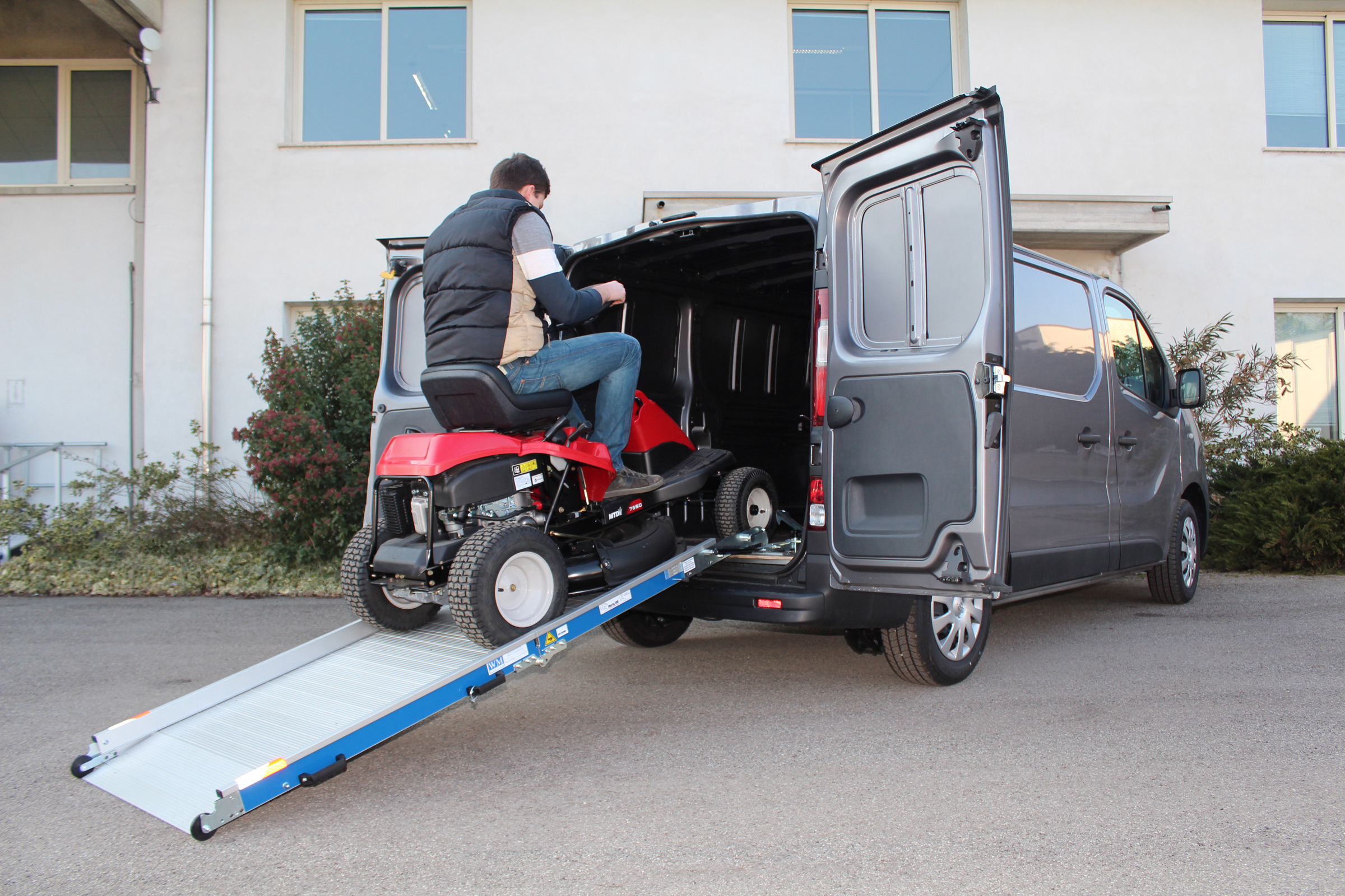The ramps can be installed in as little as two hours and can handle load capacities of between 880 and 4,000 pounds.