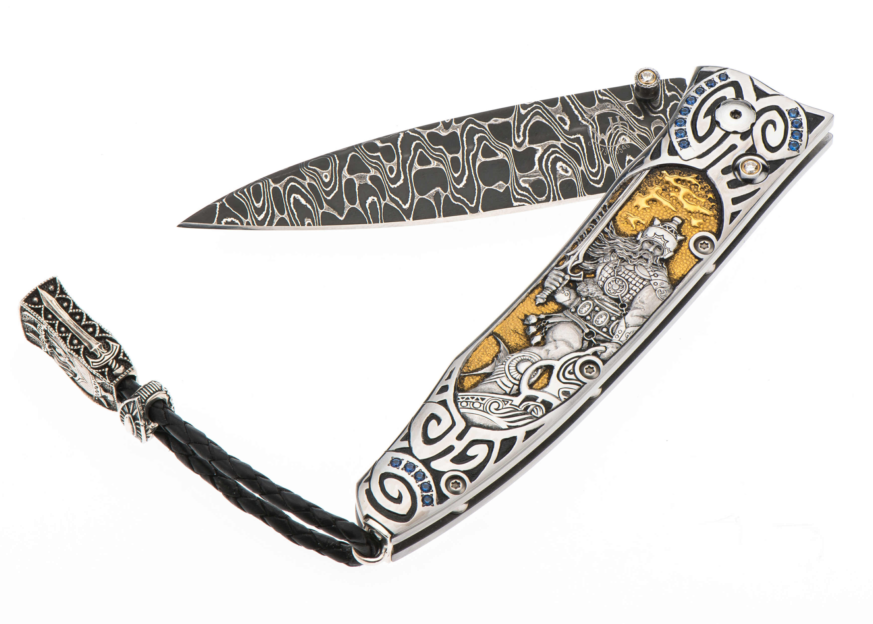 'Silver Warrior' one-of-a-kind pocketknife