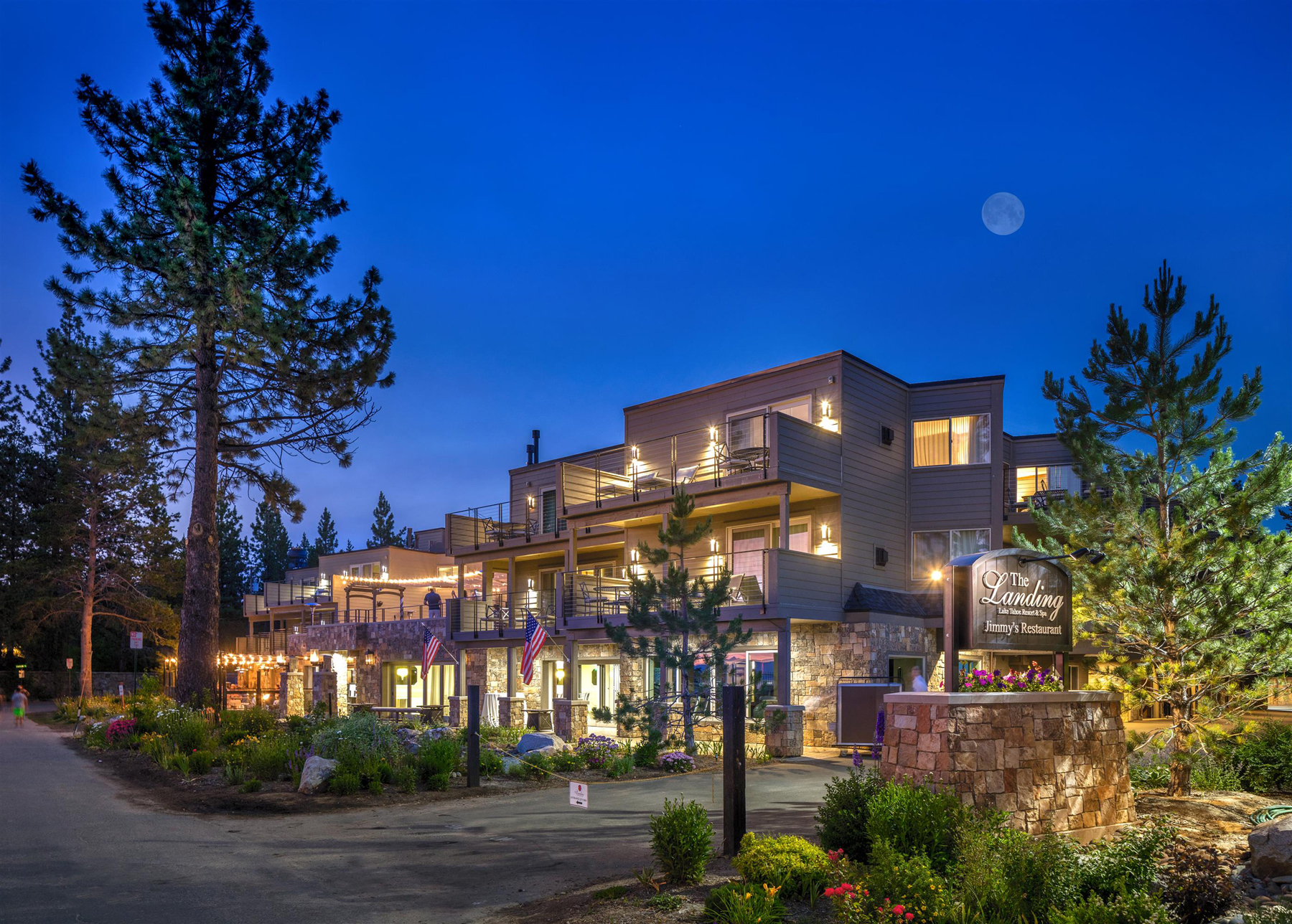 The Landing Resort & Spa, Lake Tahoe’s only five-star boutique lakeside resort, is acclaimed for its romantic setting and multiple luxurious venues and services to create a special wedding.