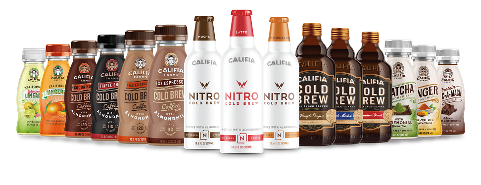 Califia Farms is the #1 selling RF RTD Coffee brand in US Natural and Specialty Channels and a leading brand in Mass/Grocery.