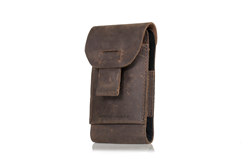 Ranger iPhone X Case—chocolate leather