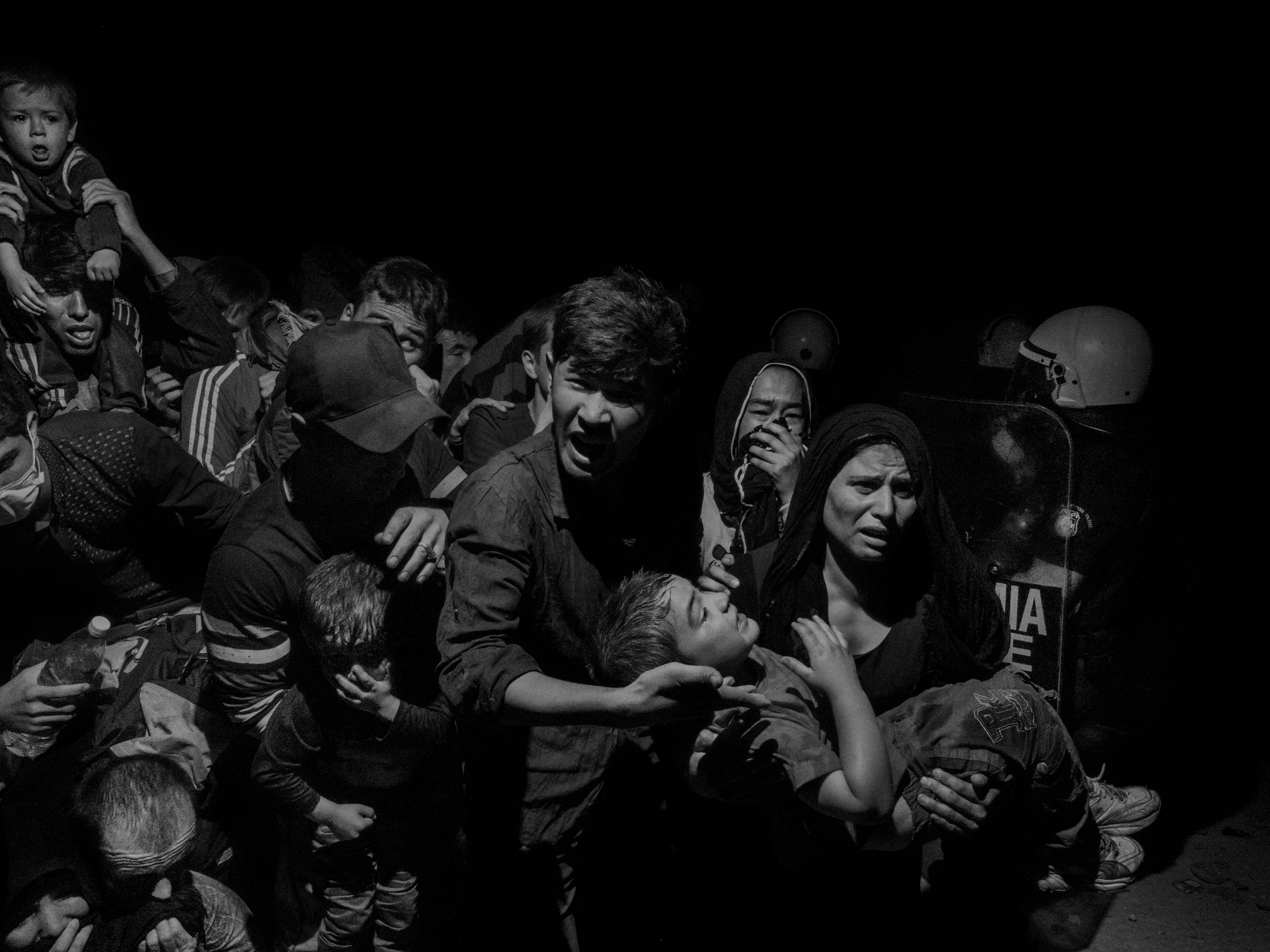 Alex Majoli is a recipient of the Smith Fund Fellowship. “Titanic,” explains how Europe can no longer isolate itself from the crisis unfolding across the Mediterranean. Copyright Alex Majoli
