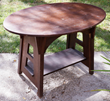 Limberts Arts & Crafts Oak Oval Table, signed