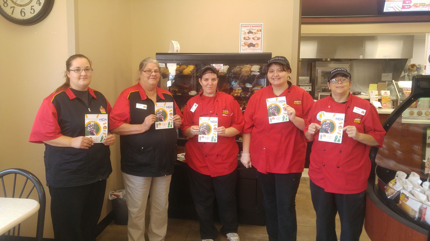 Casey’s employees at store location #3488 in Boonville, MO.