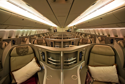 Luxury and Comfy Business Class Seats