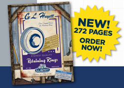 G.L. Huyett’s new 272 page Retaining Rings catalog is available in print and online. Visit huyett.com/catalogs to download or request your copy today.