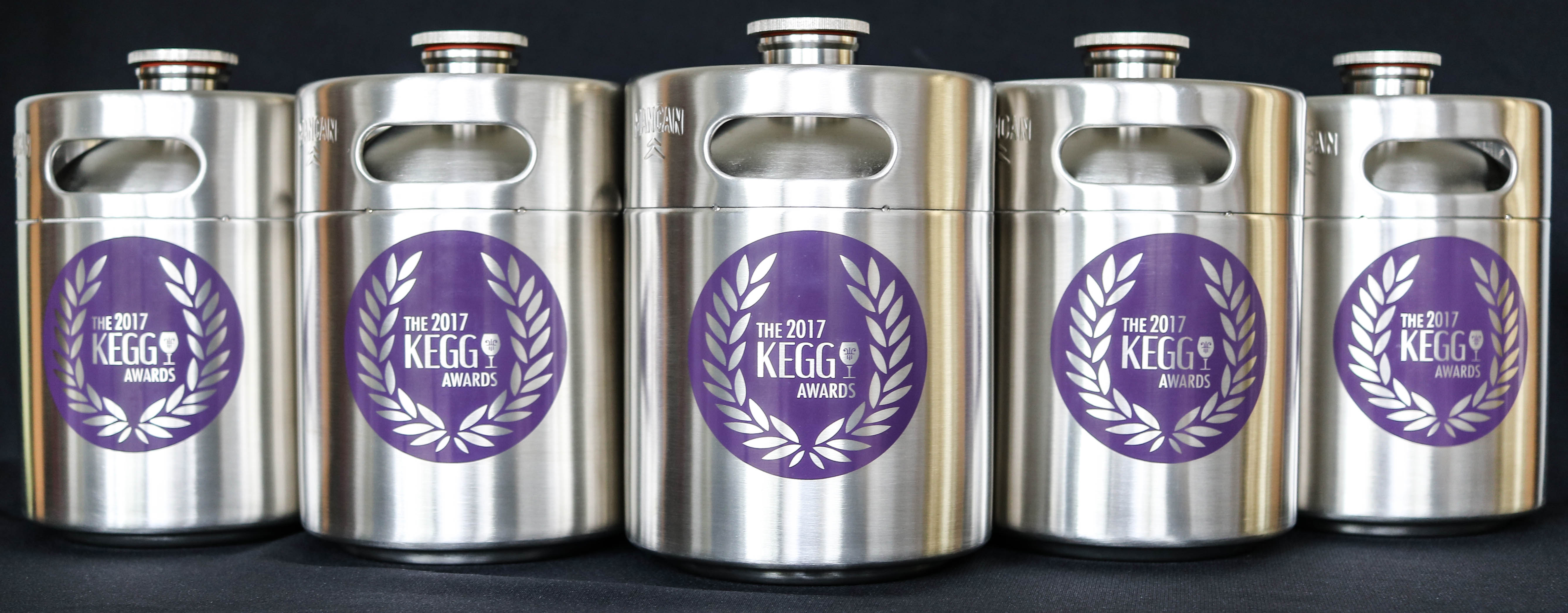 Free Flow Wines - 2017 KEGGY Awards Trophies