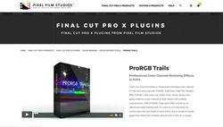FCPX Plugins - ProRGB Trails - Pixel Film Studios Plugins
