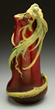 Amphora Ceramic Sea Dragon Vase, estimated at $9,000-12,000.