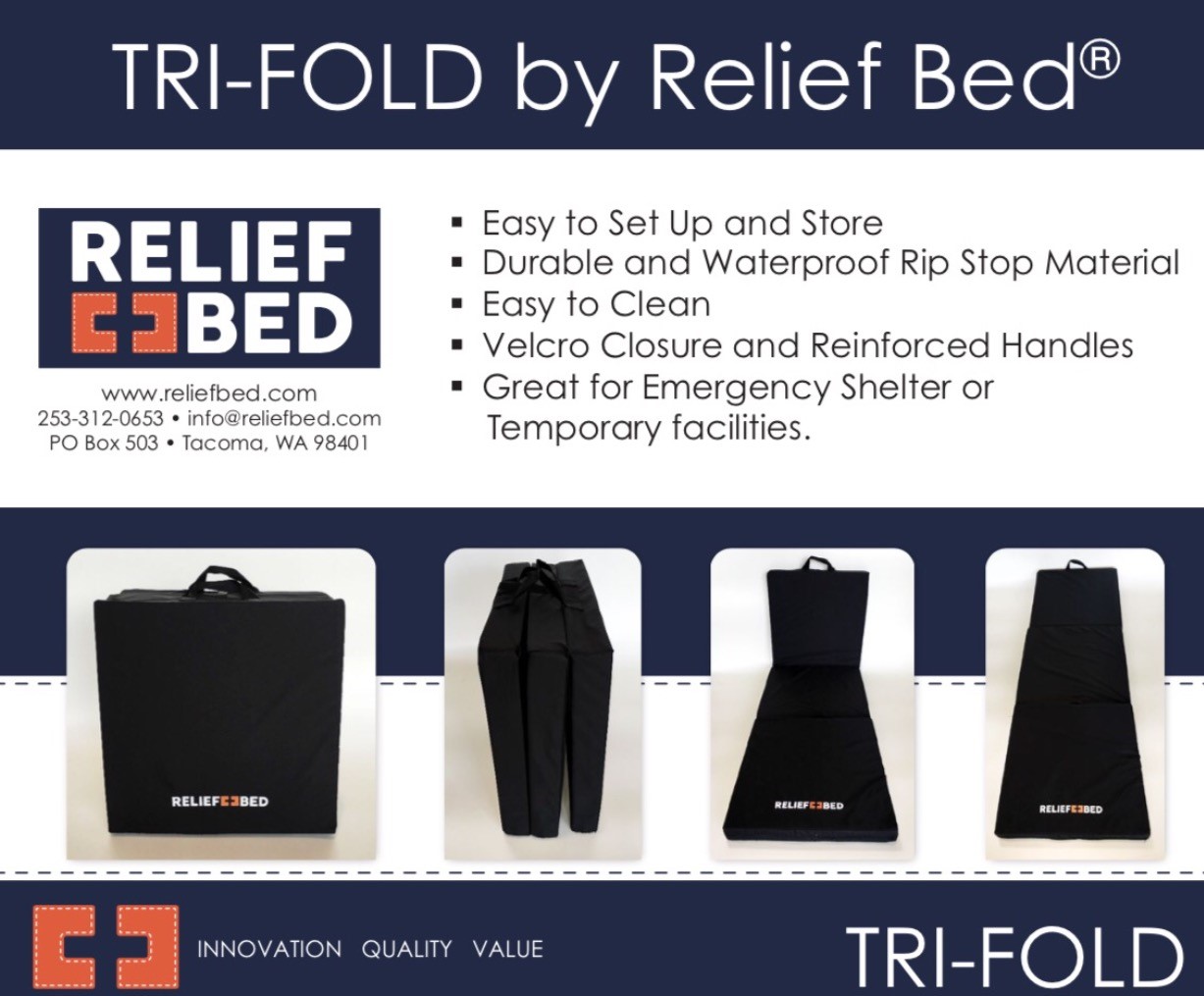 Tri Fold by Relief Bed Flyer