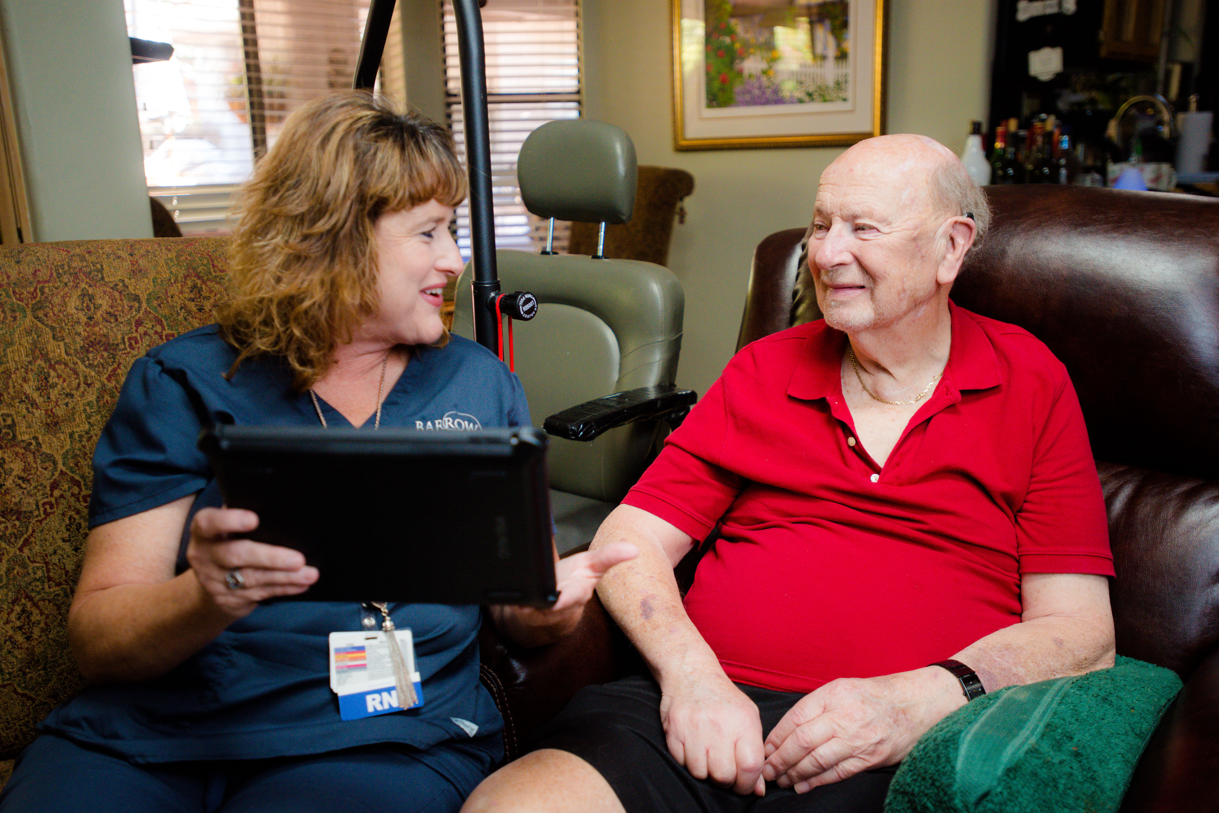 The new program brings Barrow care into patient homes via telemedicine