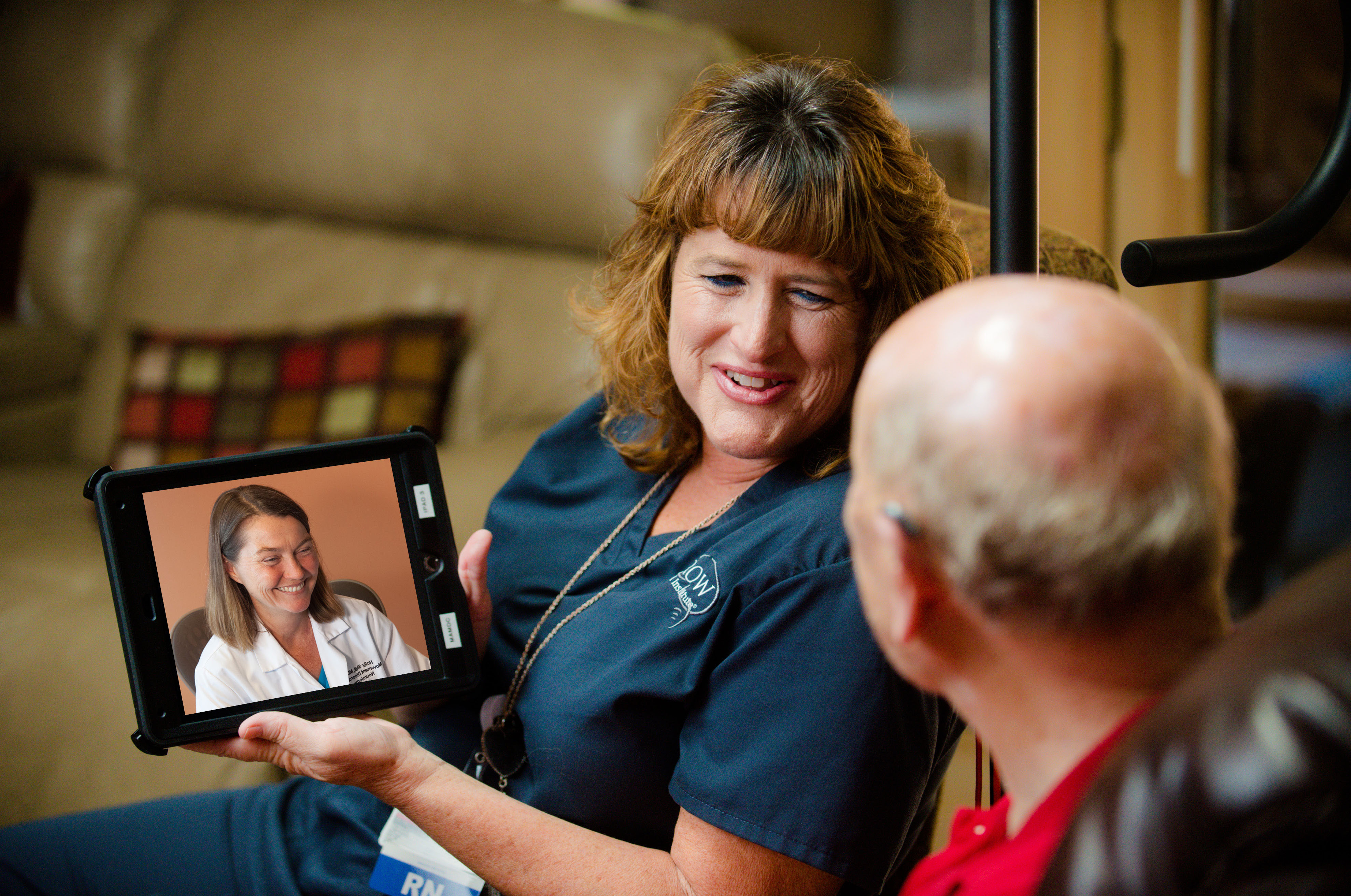 Barrow physicians will be able to check in on homebound patients and adjust their care plans via video chats