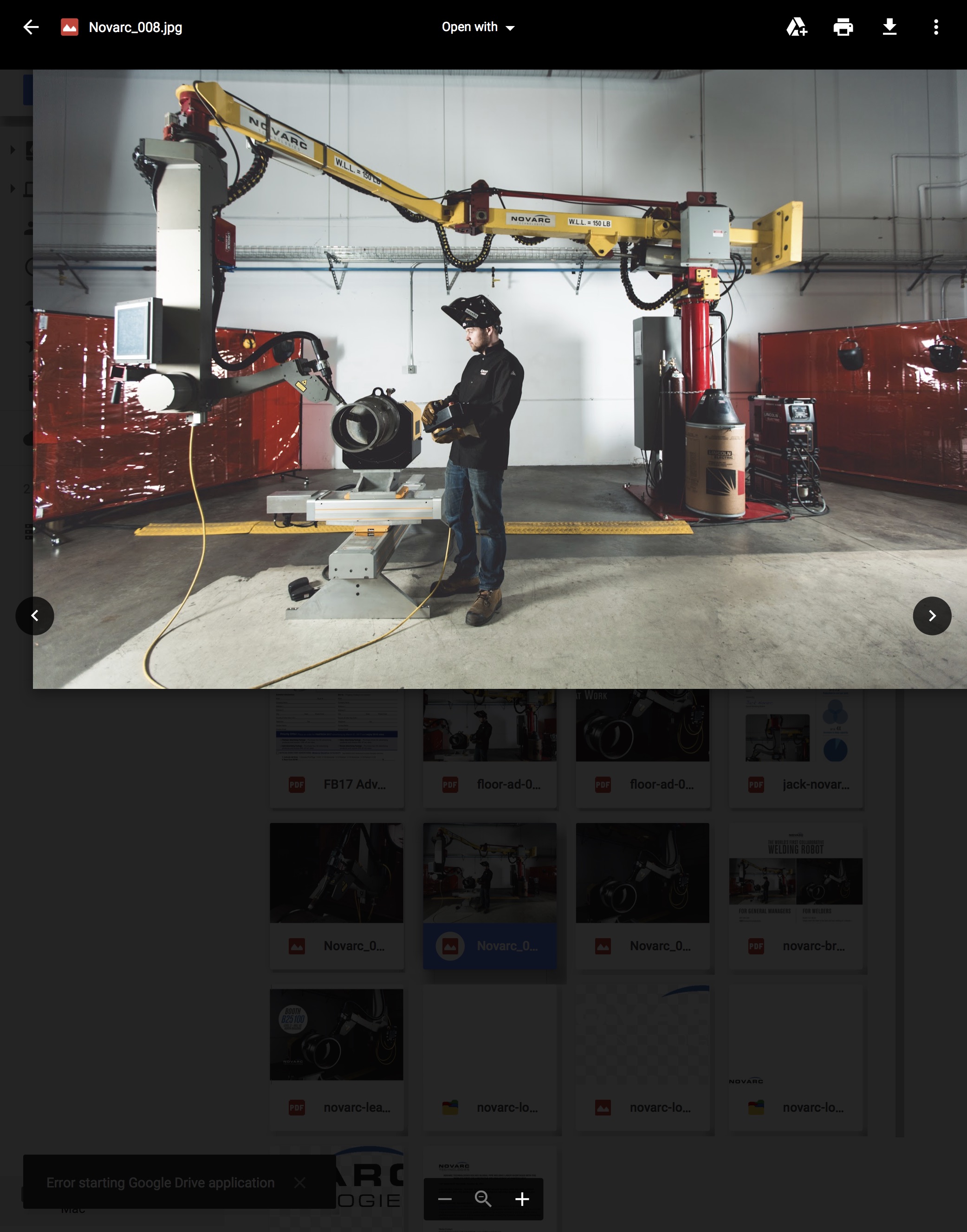 Novarc's Collaborative Pipe Welding Robot At Work