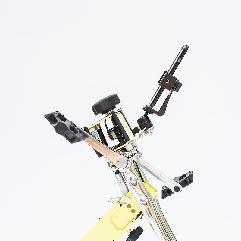 Excy Smartphone Holder Connects to the Excy Full Body Cycling System for a Hands-Free Training Experience