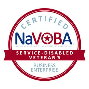 Certified NaVOBA Service Disabled Veteran Owned Business Enterprise