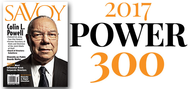 Savoy Magazine Releases Their 2017 Power 300: Most Influential Black Corporate Directors