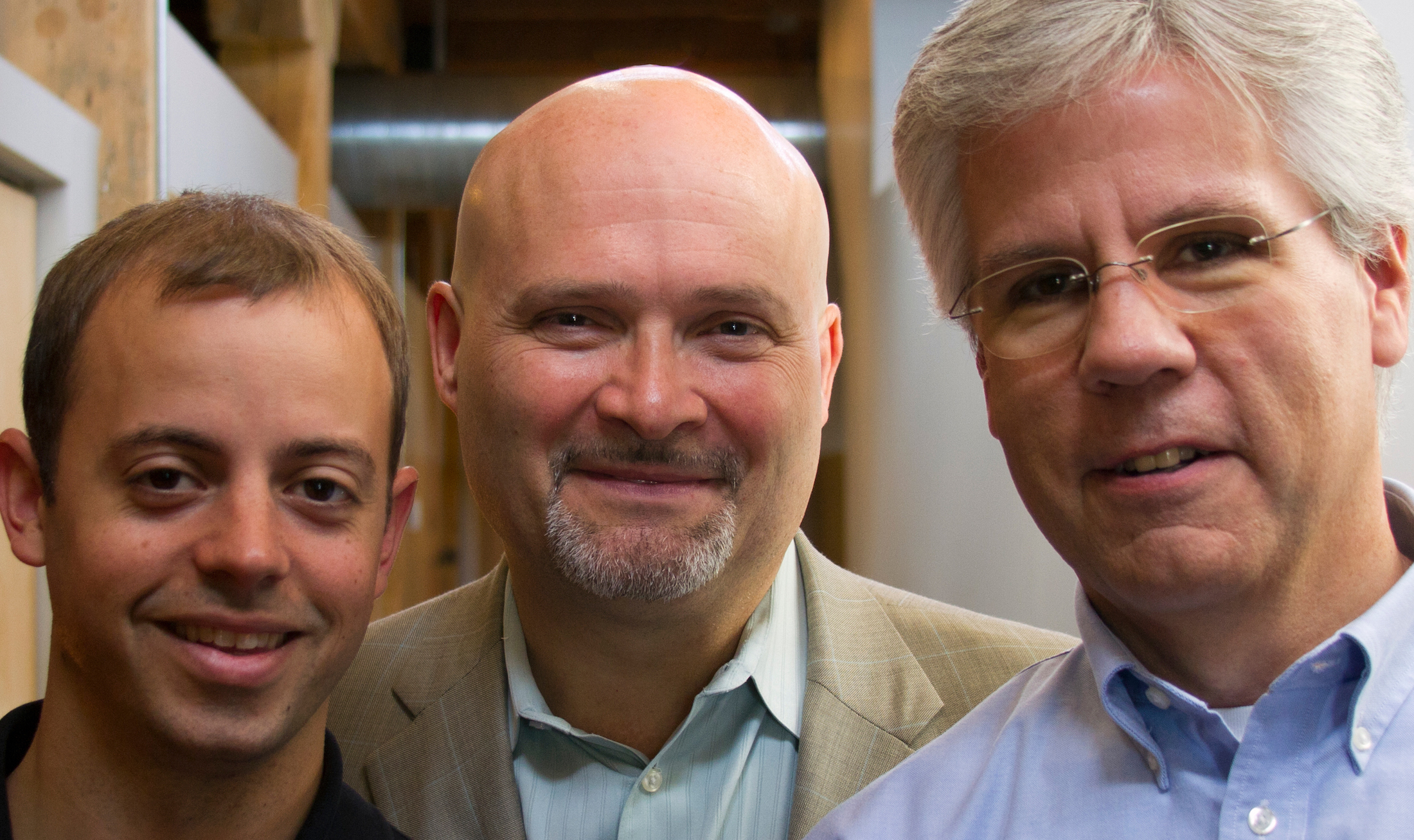 QFO Labs founding team (l to r): Jon Condon, CTO; Brad Pedersen, CEO; Jim Fairman, COO.