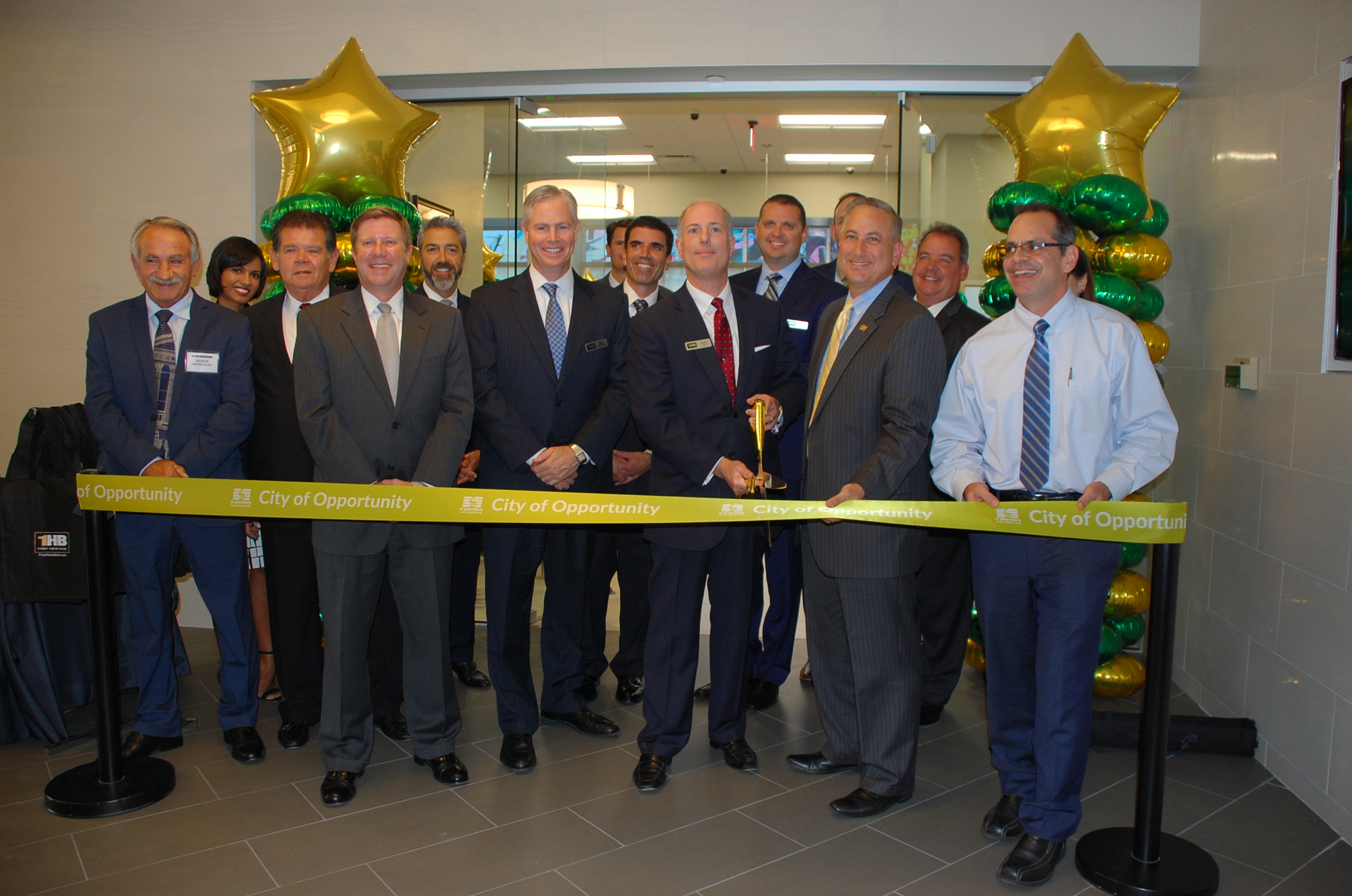 First Home Bank Ribbon Cutting Ceremony