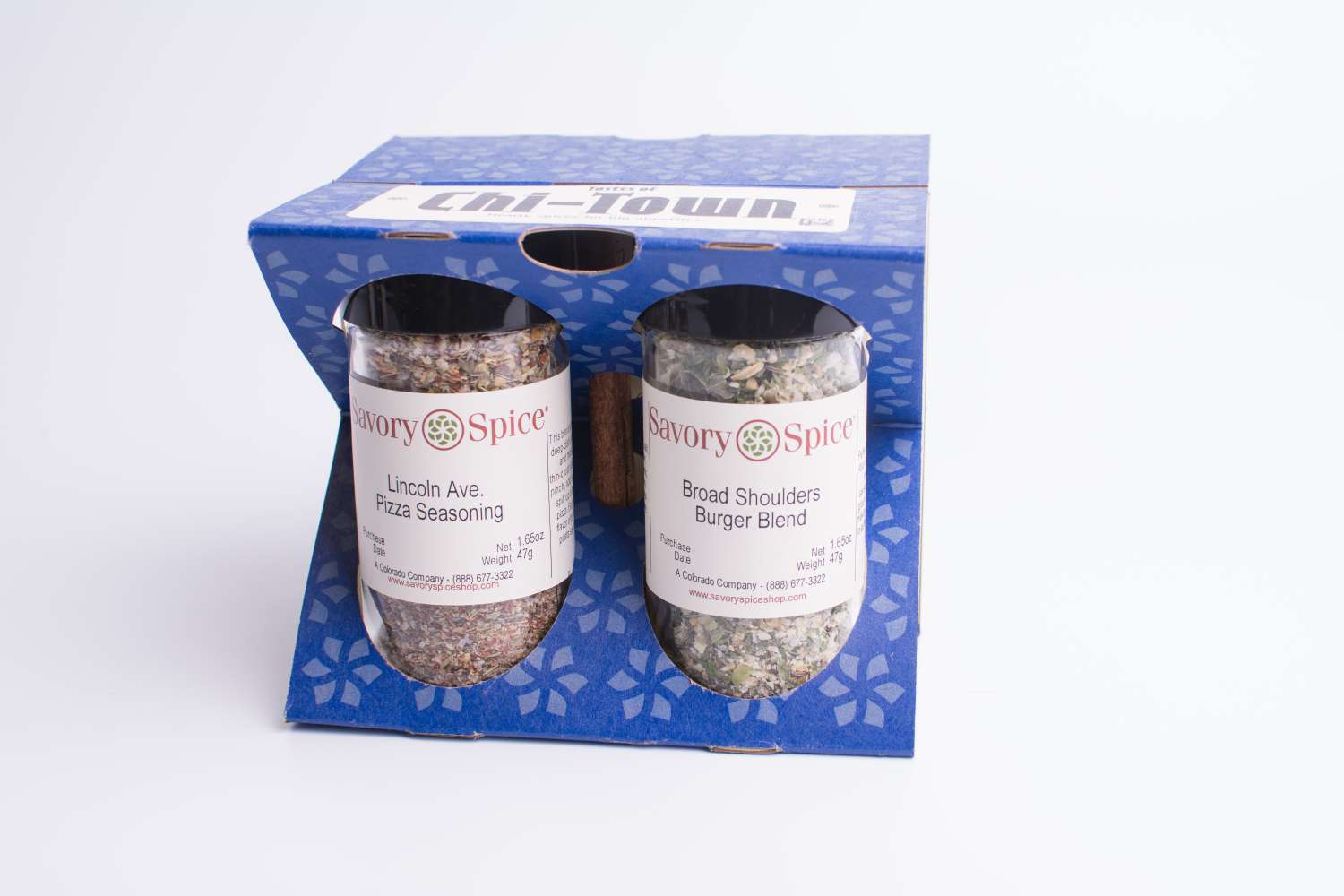 The Savory Spice Chi-Town gift set is one of several locally themed items featuring seasoning blends with names and flavors reflecting their Chicagoland roots.