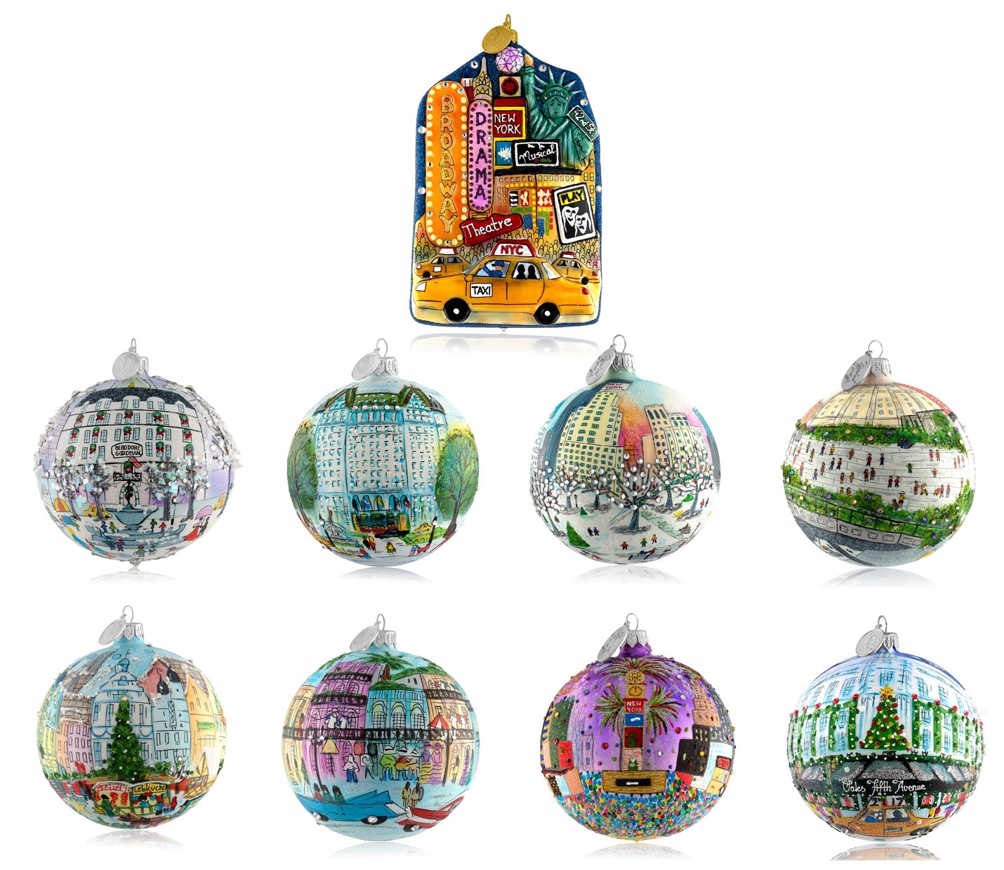 2017 Ornaments from Michael Storrings