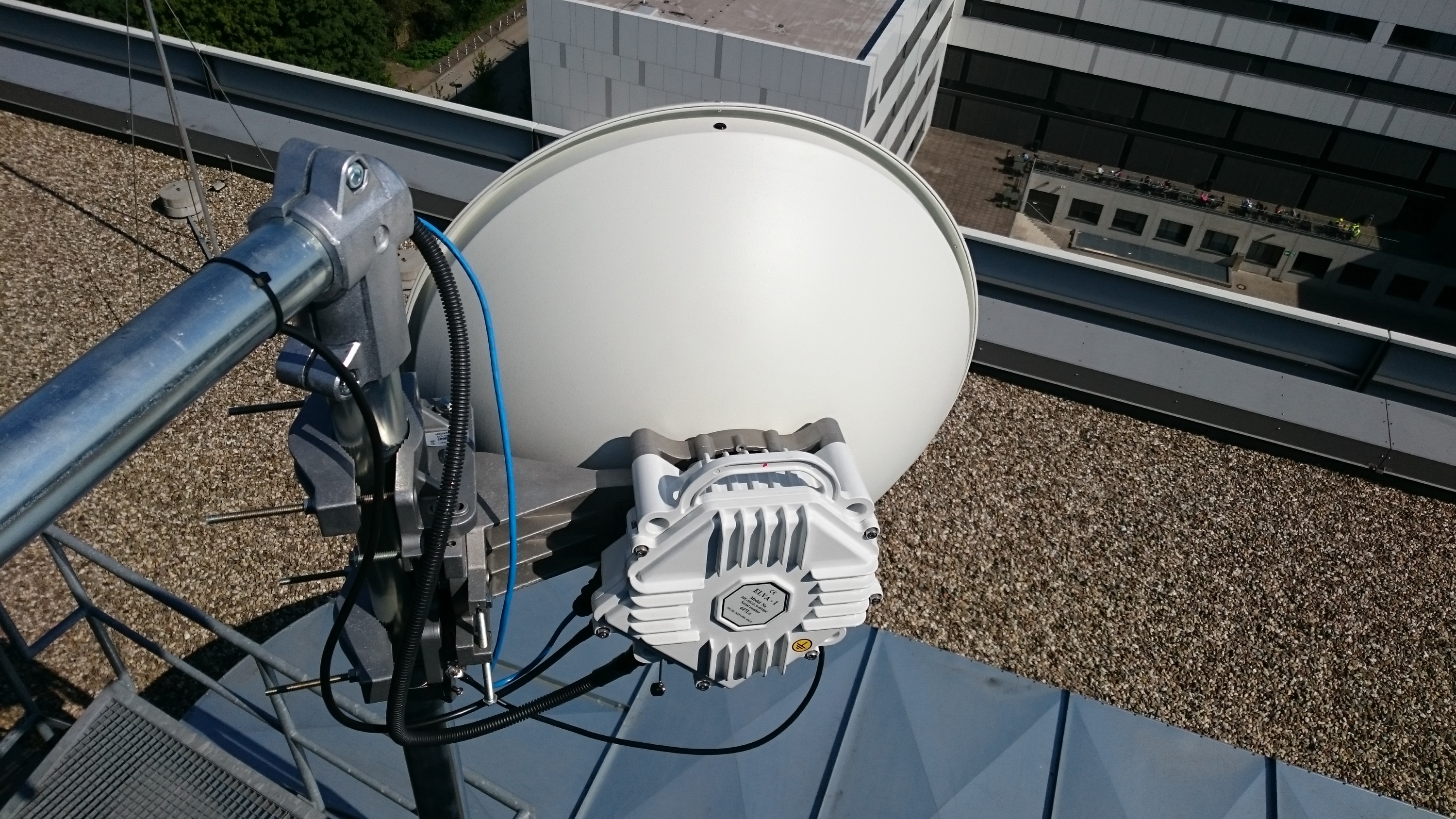 Photo of PPC-10G radio at point of installation