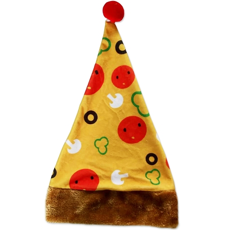 Pizza Christmas Hat