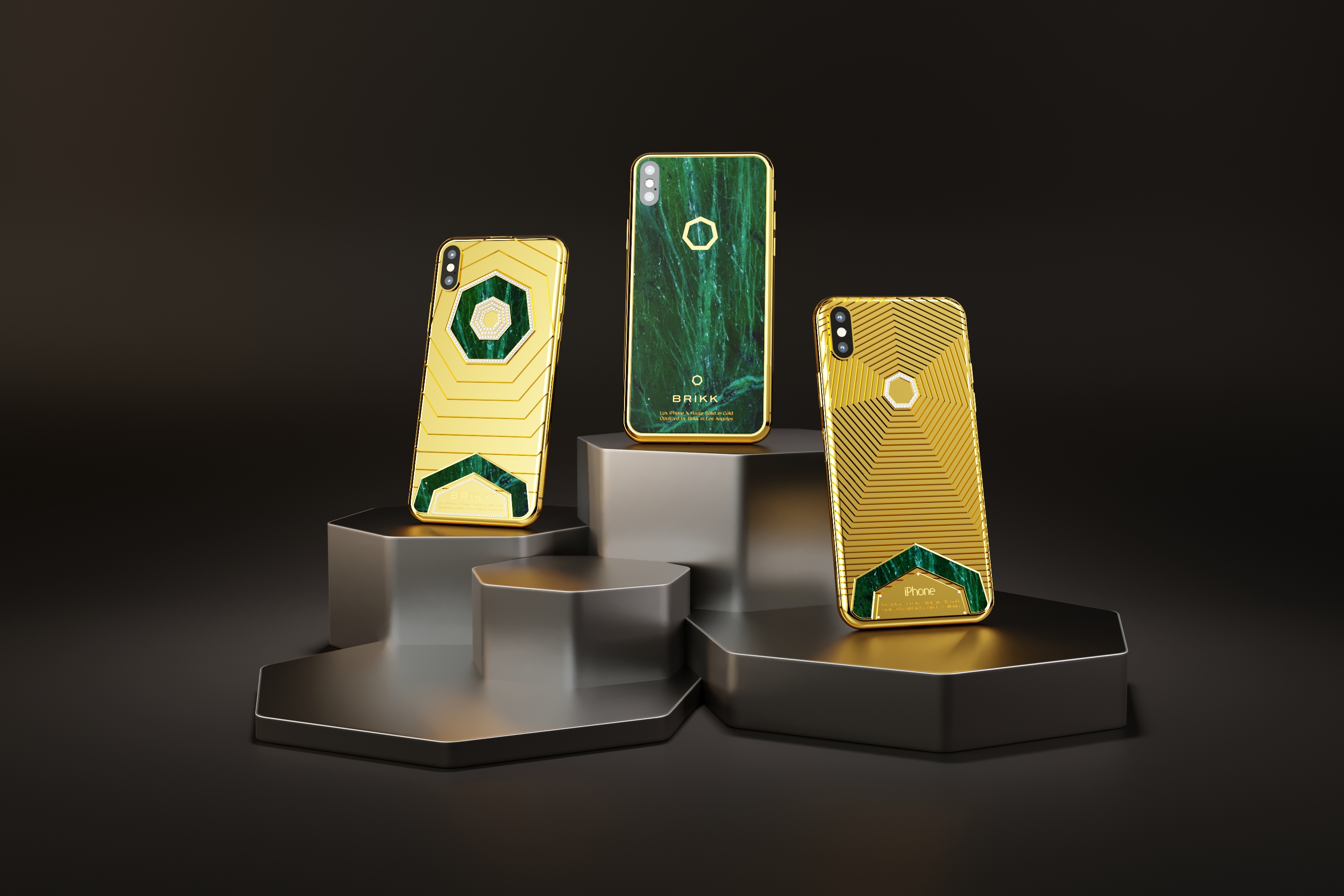The Lux iPhone X Royal Jade Collection