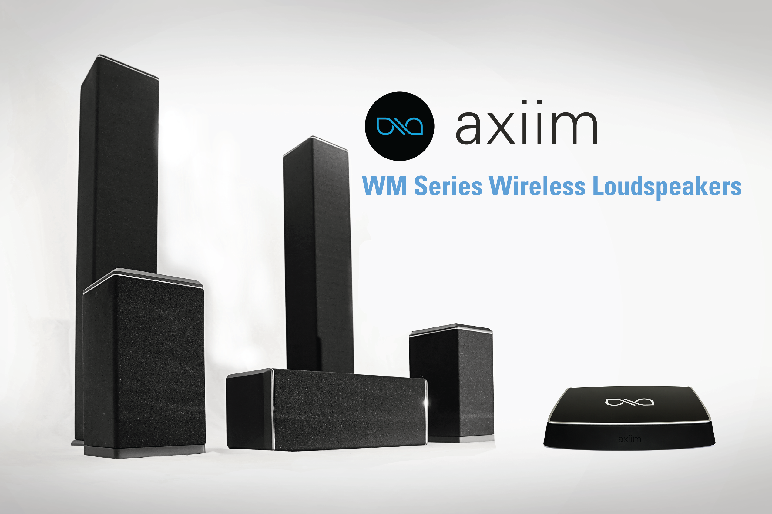Axiim WM Series Wireless Loudspeakers