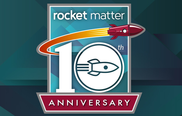Rocket Matter, celebrating its tenth anniversary, received its fourth consecutive award for customer service excellence.