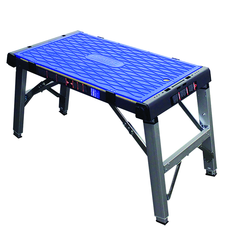 Midwest Portable Work Surface Scaffold Position