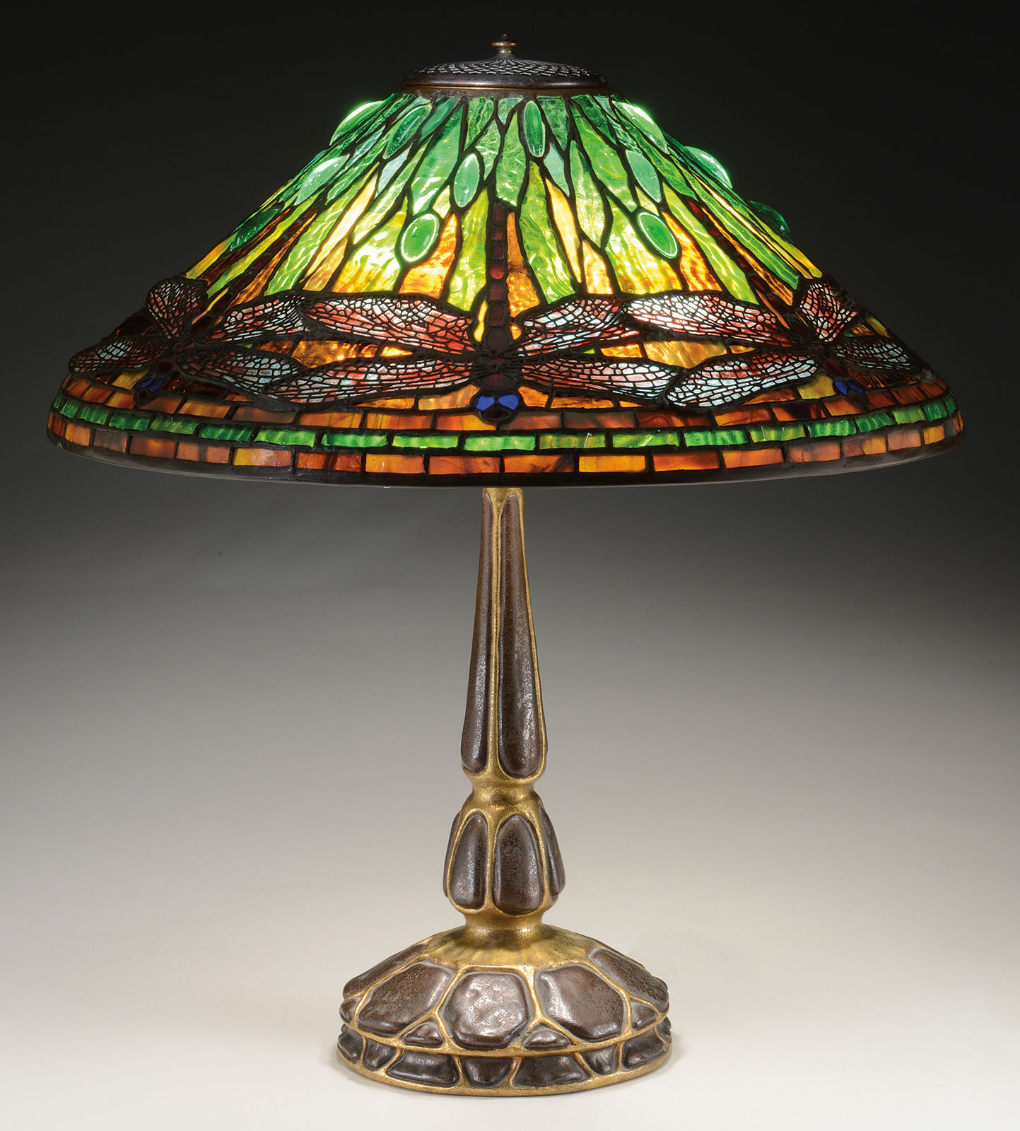 Tiffany Studios Dragonfly Table Lamp, estimated at $60,000-80,000.