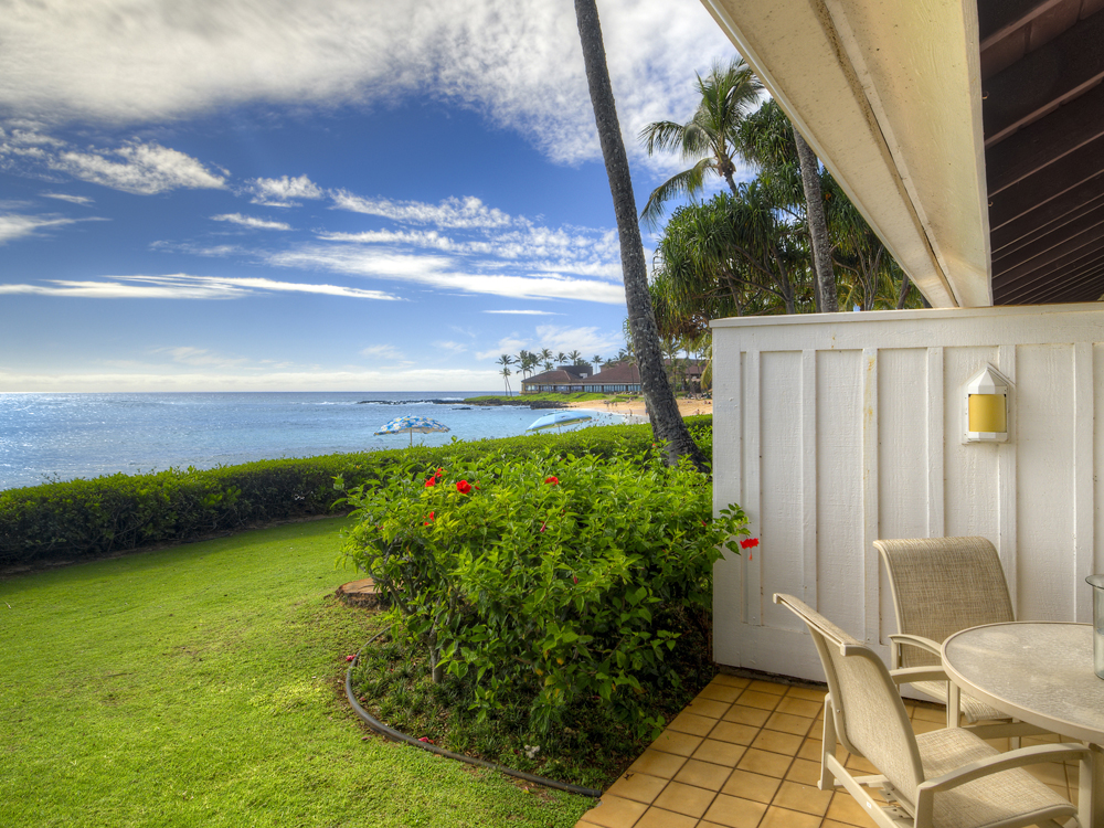 Kiahuna Plantation Unit 197 offers a romantic escape.