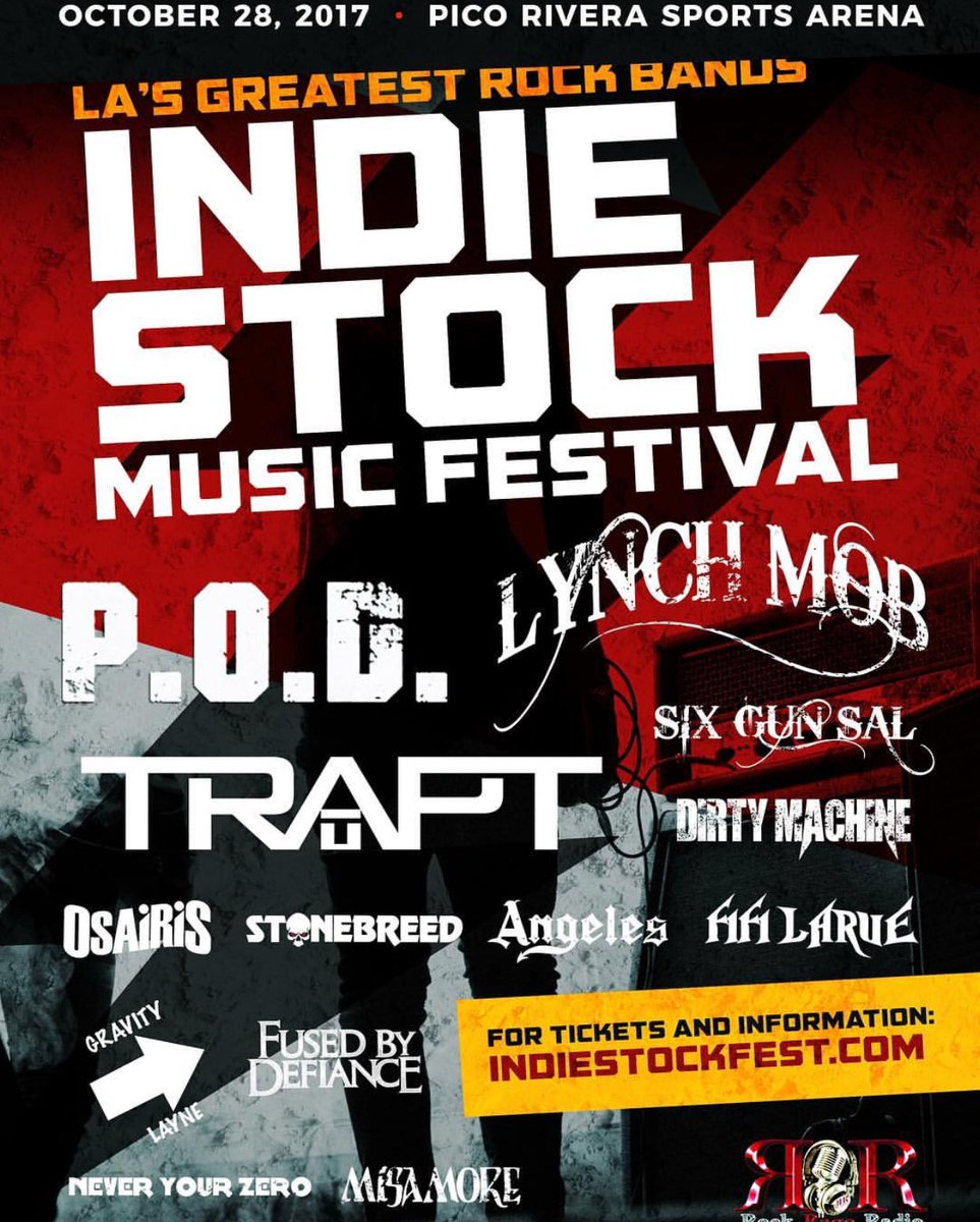 Indie Stock Music Festival 2017 held at the Pico Rivera Sports Arena