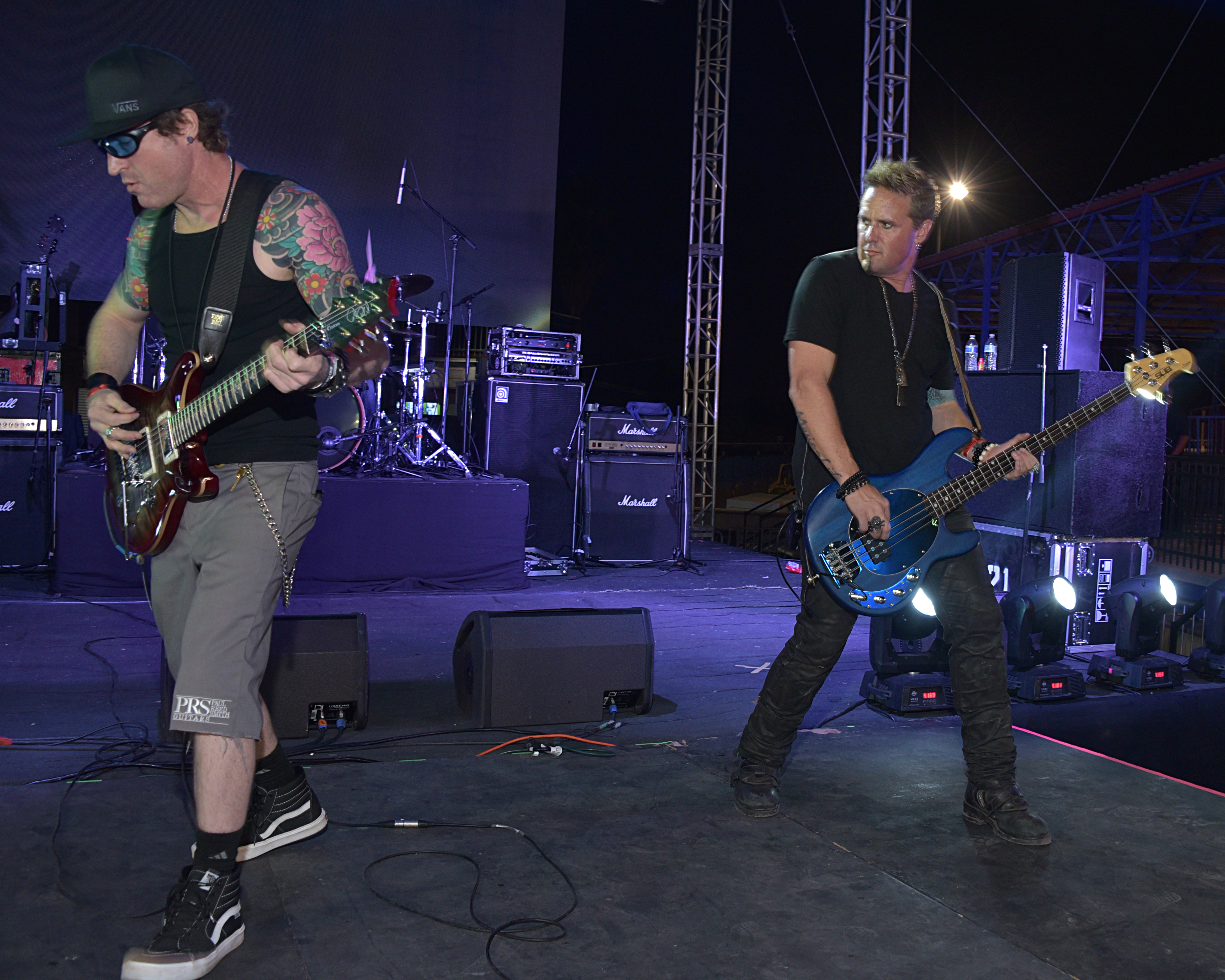 Never Your Zero Rock Band performing at the Indie Stock Music Festival 2017 at Pico Rivera Sports Arena