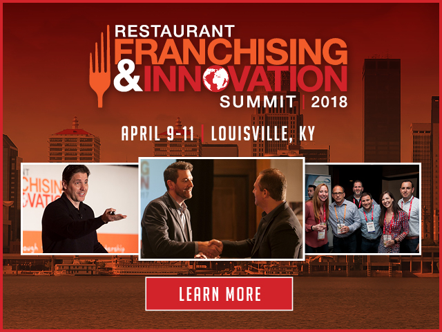 The Restaurant Franchising & Innovation Summit will explore how chains can leverage innovation in a variety forms from kitchen innovation to menu innovation as a catalyst for franchise expansion.