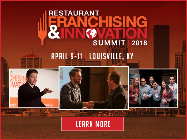The Restaurant Franchising & Innovation Summit will explore how chains can leverage innovation in a variety forms as a catalyst for franchise expansion.