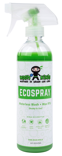 Wash Ninja® EcoSpray Waterless Car Wash + Wax RTU