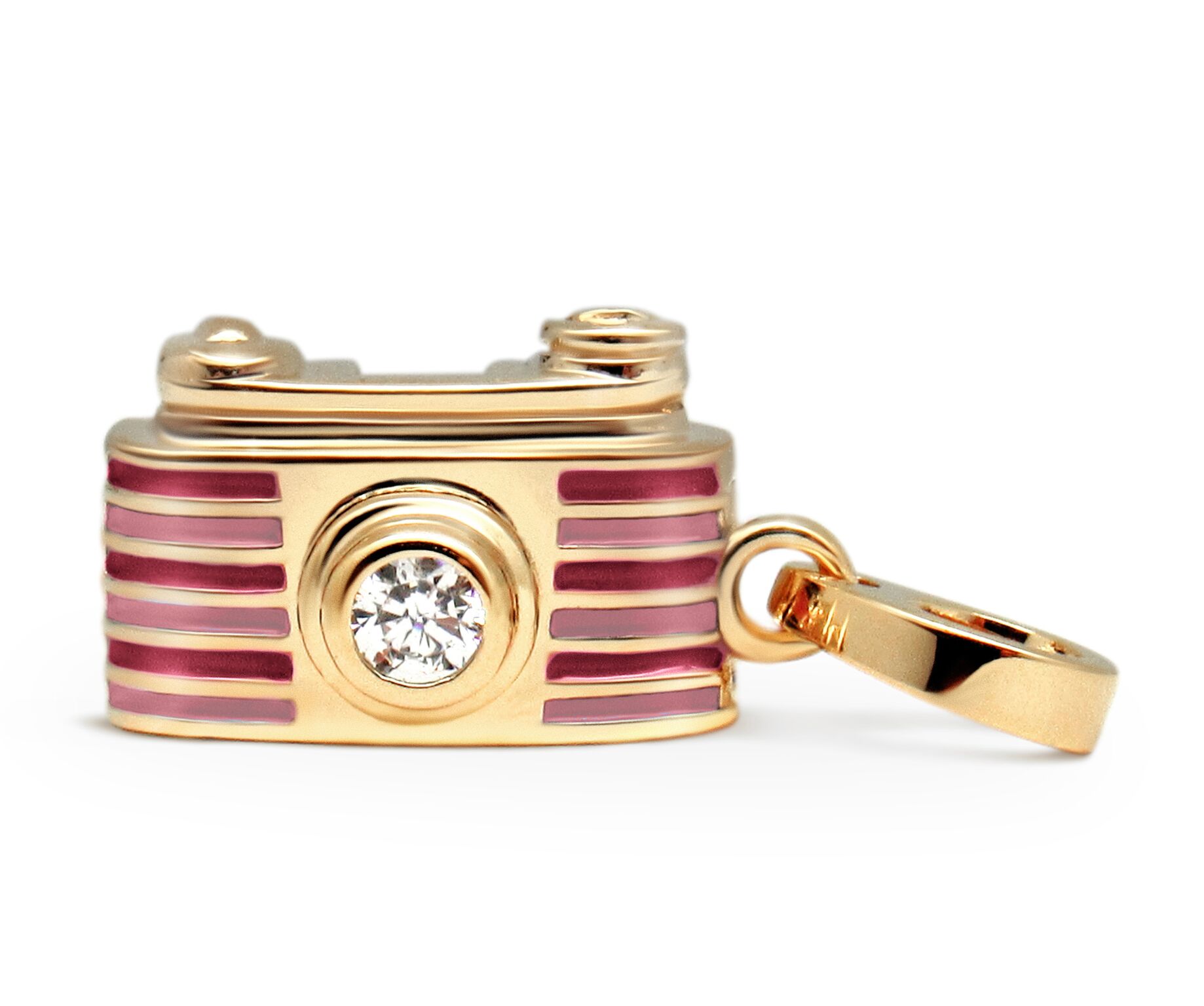 CHARMULET'S CAMERA CHARM - 14K GOLD PLATED