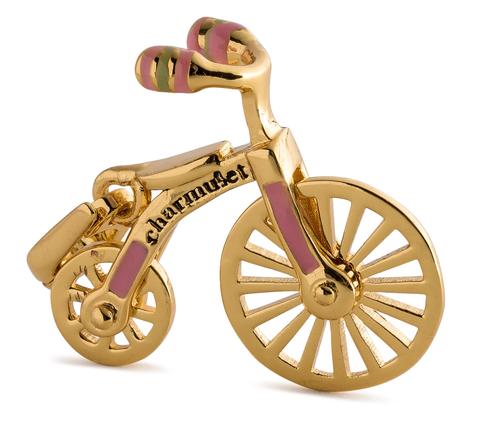 CHARMULET'S BICYCLE CHARM - 14K GOLD PLATED