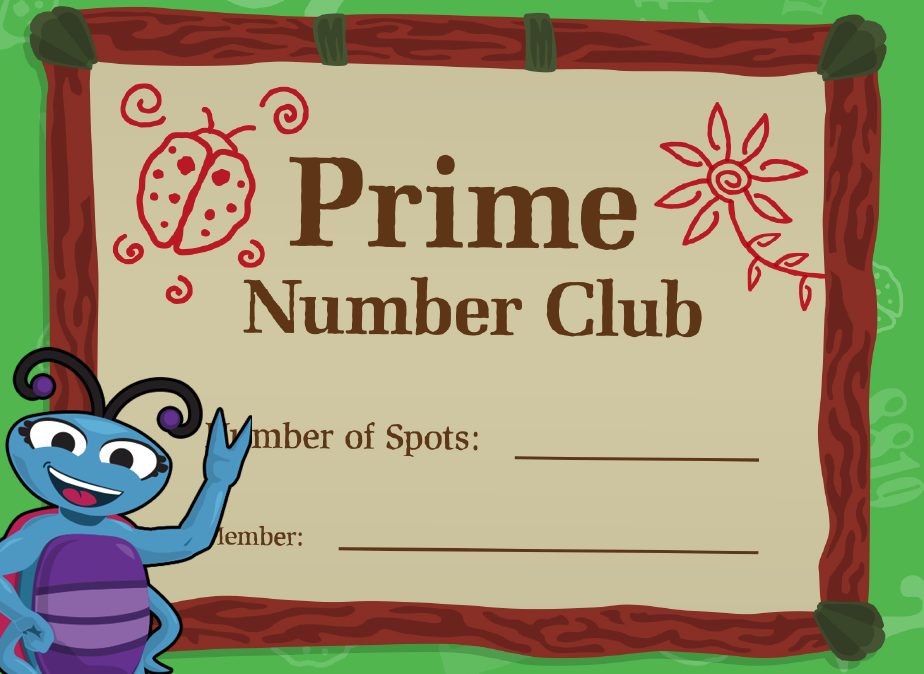 Prime Number Club Certificate