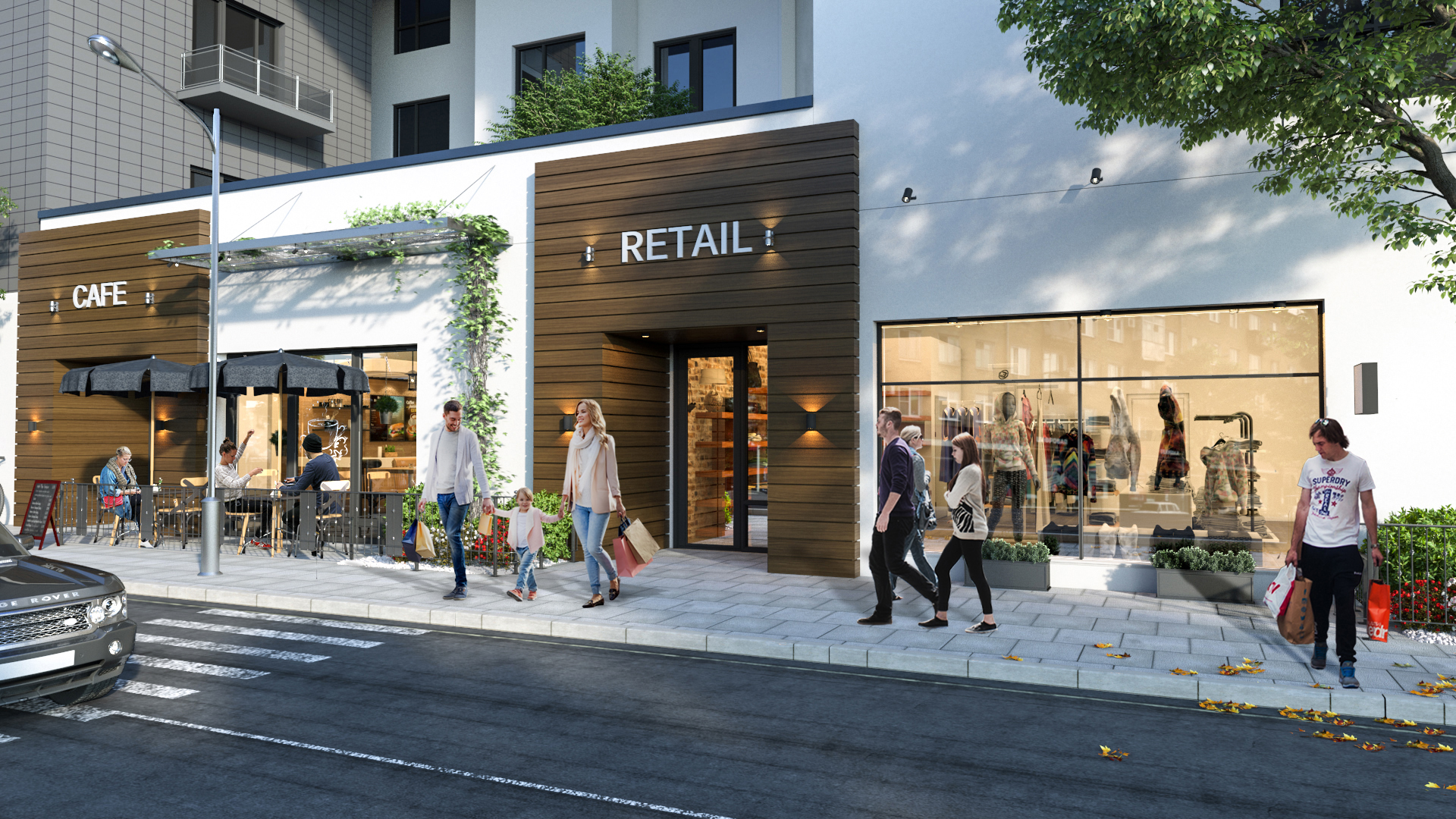 The ROY Mixed Use for Retail and Luxury Living in LA